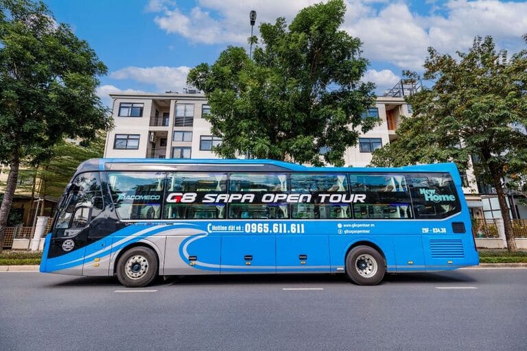 Nhà xe G8 OPEN TOUR cung cấp xe giường nằm 22 phòng mới, với mức giá tầm trung với thị trường. (nguồn: internet)