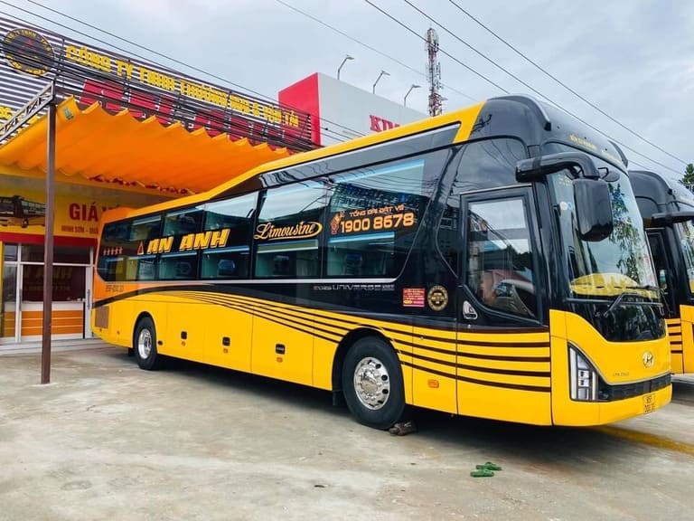 An Anh Limousine có hạng 34 phòng đơn giá mềm và hạng 22 phòng cao cấp nhất tuyến. (Nguồn: Internet)