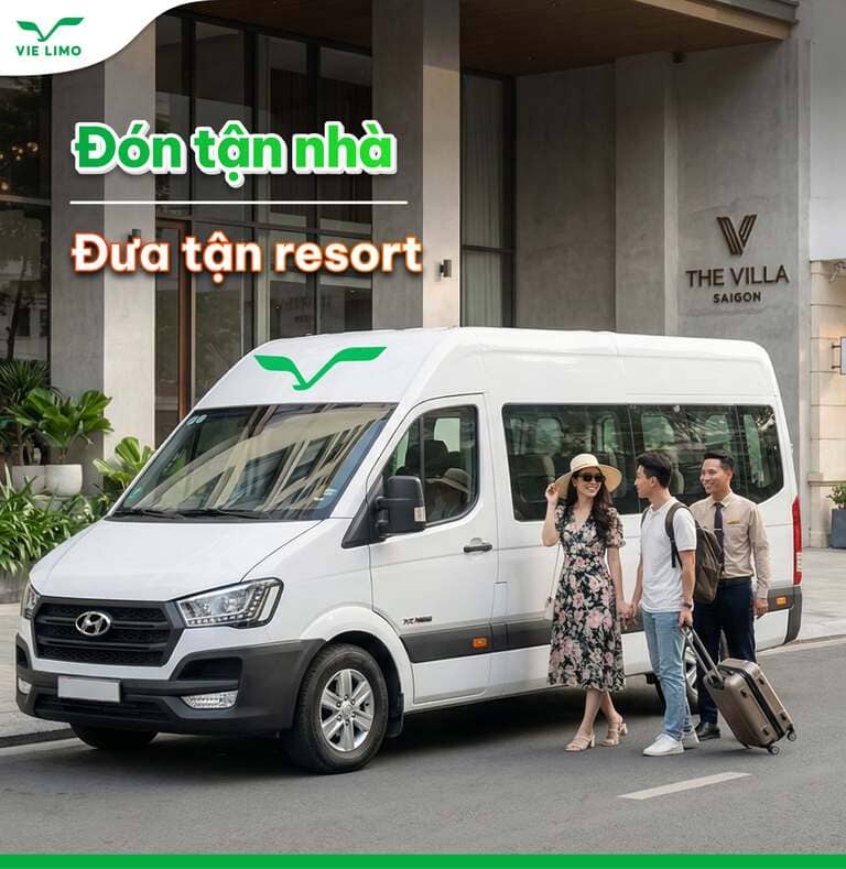  Vie Limousine chạy limousine 9 chỗ, đón Quận 1 và trả trong thành phố Vũng Tàu. (Nguồn: Internet)