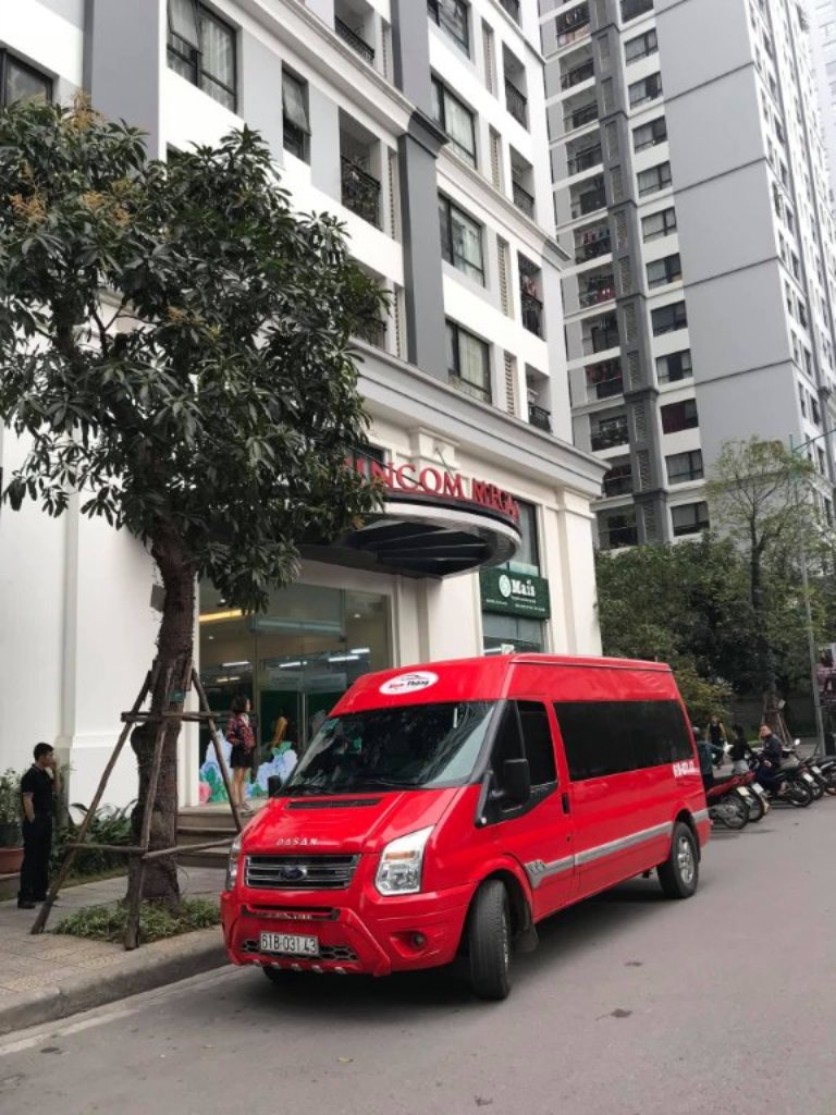 Xe Nam Thắng Limousine chạy tuyến Hả Nà Nội Yên Bái