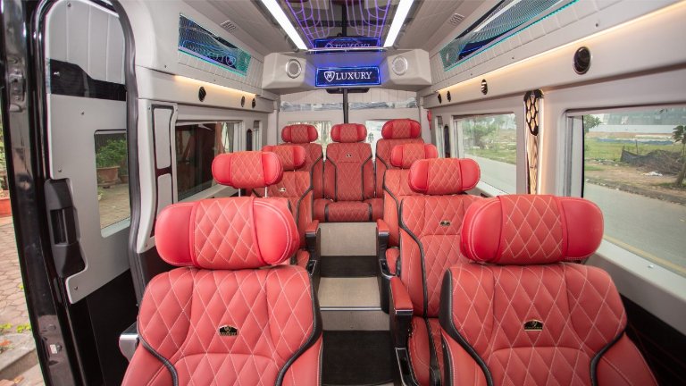 Nội thất xe X.E Hà Nội Yên Bái