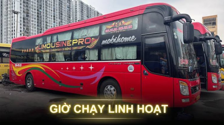 Xe Hiền Phước giường nằm tuyến Hà Nội - Vũng Tàu