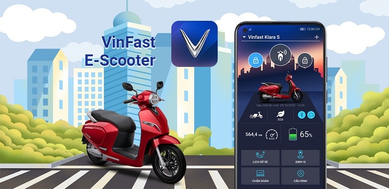đổi pin xe máy điện Vinfast