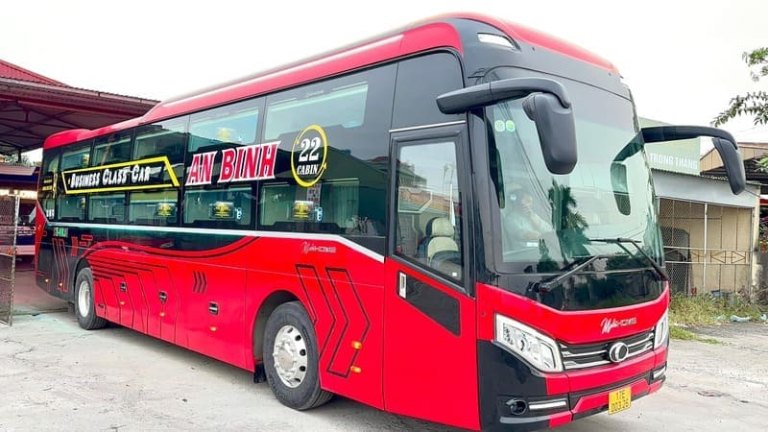 Xe An Bình Thái Bình giường nằm và limousine giường phòng tuyến Hà Nội - Nha Trang