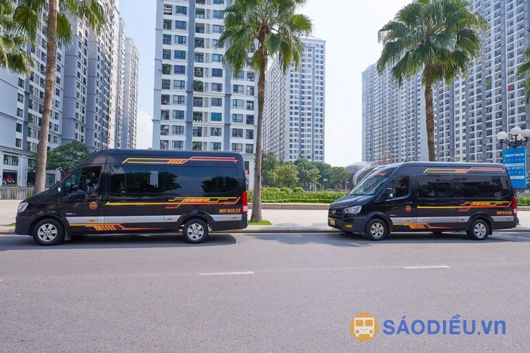 Xe Anh Huy 92 Limousine 9 và 11 chỗ tuyến Hà Nội - Móng Cái