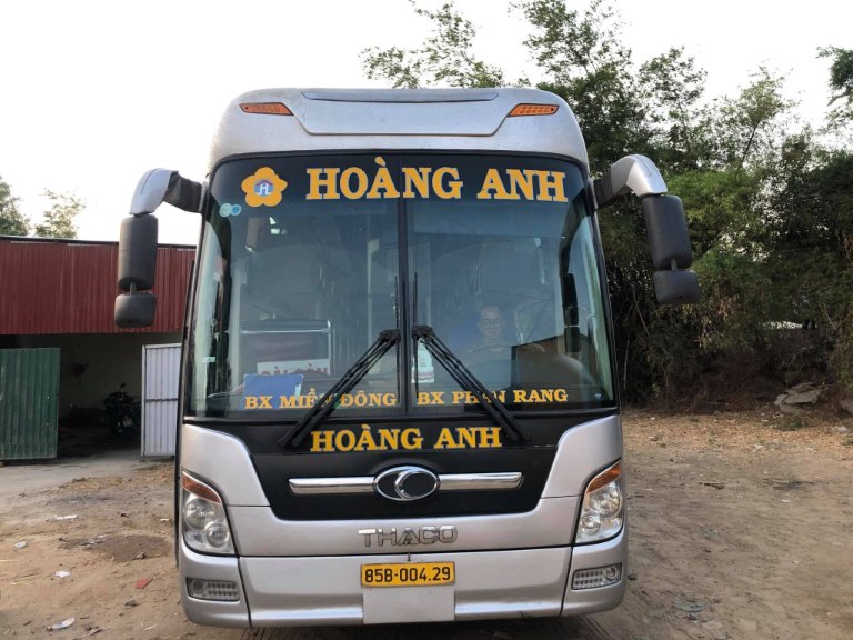 Xe Hoàng Anh tuyến Sài Gòn - Ninh Thuận (Phan Rang)