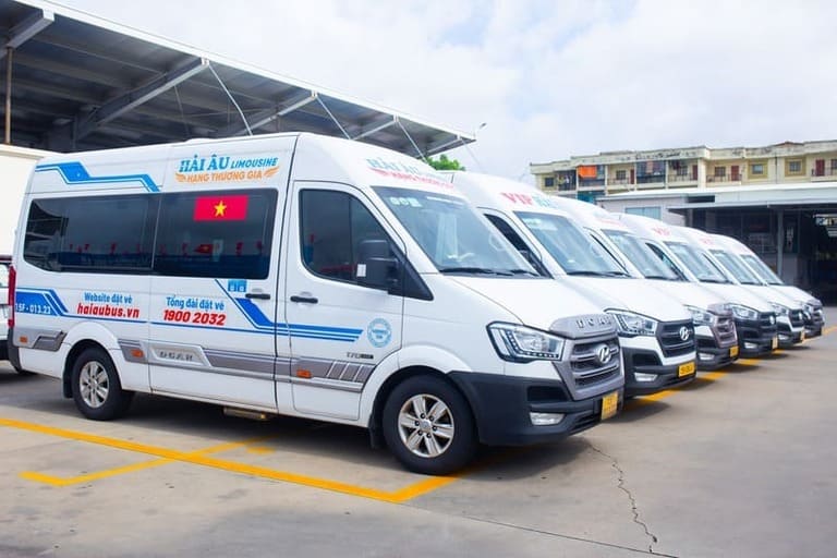 Xe Hải Âu limousine 11 chỗ chạy bến tuyến Hà Nội Hải Phòng